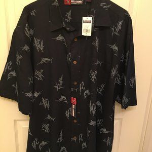 Men's Reel Legends Sport Fishing Shirt XL